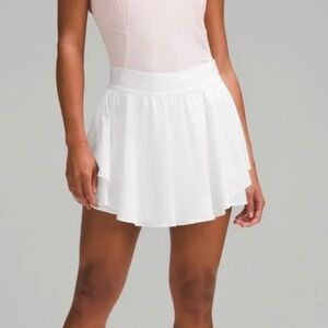 Lululemon Court Rival White Skirt